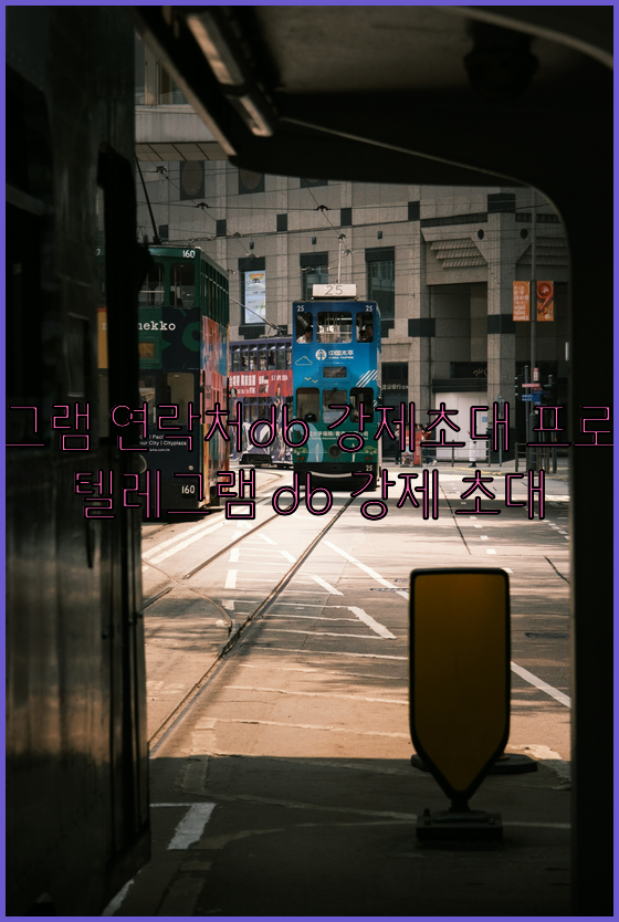 텔레그램 그룹 db 강제초대 프로그램